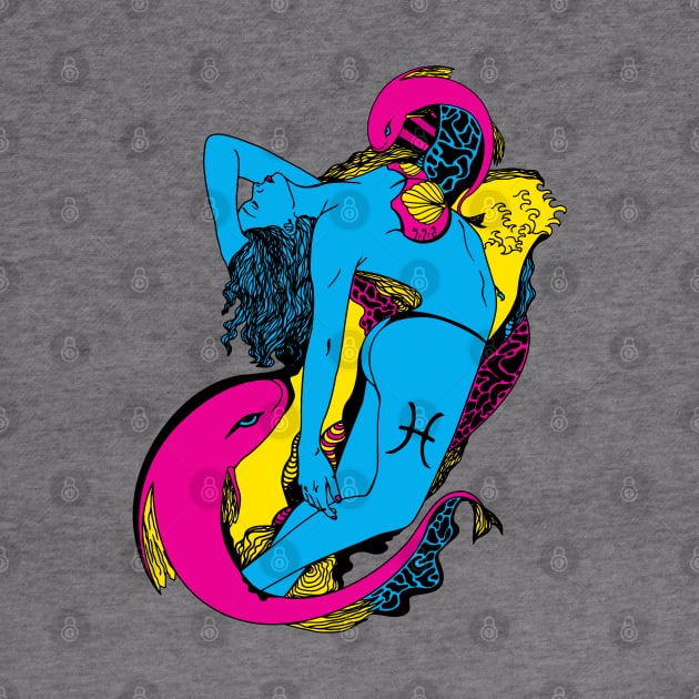 CMYK Pisces Beauty by kenallouis